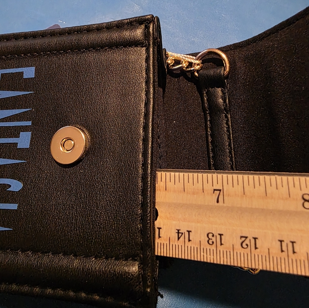 Disney Fantasia Black and Gold Phone Bag NWT - Picture 6 of 6